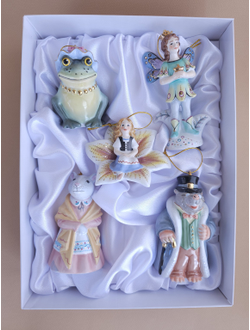 Комплект ёлочных игрушек "Дюймовочка"