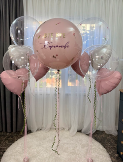 Набор шаров на девичник с цветами
