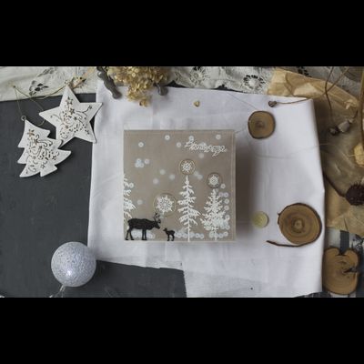 ФП набор штампов "Снежный десант"