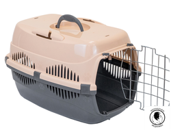 Переноска для животных " Спутник-ZooM" с металлической дверцей (до 9кг) 29*43*27,5см RP3992