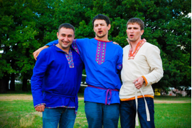 свадебная рубаха в русском народном стиле