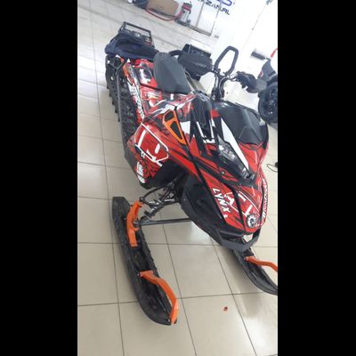 Наклейки на снегоход  Lynx boondocker 2017 2018 №1424