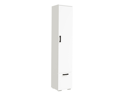 ЛДСП Прихожая НИКА ШБ500 Шкаф бельевой Белый гладкий