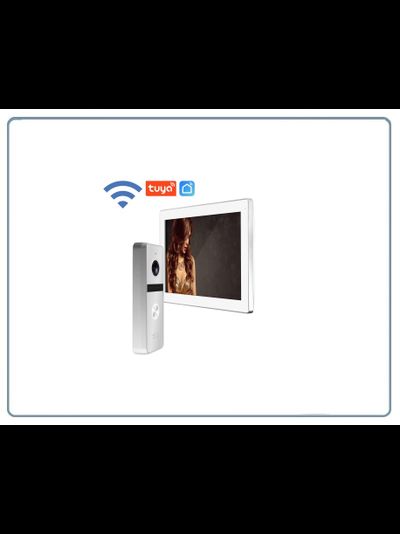 FREEDOM 10 FHD WIFI KIT - комплект из 10" сенсорного Full HD WIFI монитора и вызывной панели, с DVR (Tuya/Smart Life)