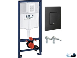 Инсталляция для унитаза Grohe Solido 38981000, с Arena Cosmopolitan хром купить в магазине Marysя