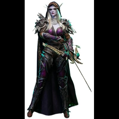 ПОСЛЕ ОБЗОРА - Сильвана Ветрокрылая (серия Warcraft, HearthStone) - Коллекционная фигурка 1/6 Banshee King (SK-006) - SHARK TOYS