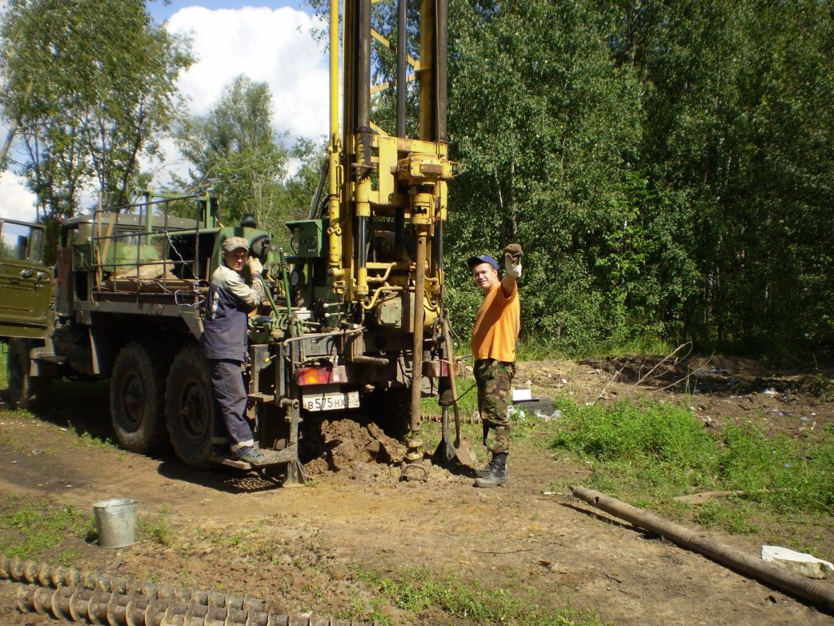 Геологическая разведка участка под фундамент
