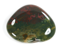 Гелиотроп, полировка плоская, Индия (44*34*9 мм, 23 г) №35501