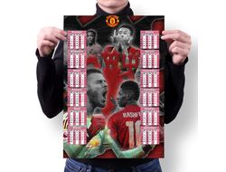Календарь настенный Манчестер Юнайтед, Manchester United FC №16