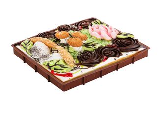 Форма силиконовый противень (высокий борт 38х30х2.65 см) НК-8710 Non-Stick Mat