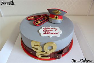 Торт для военного.