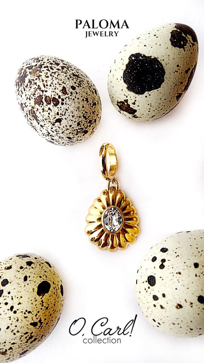 Подвеска СИЯНИЕ БЕЛОЕ "O, Carl!" collection