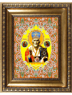 Картины для вышивки бисером - Иконы , А3