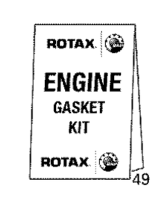 Полный набор прокладок двигателя Оригинал BRP 420685125 для BRP Can-Am (Gasket Set, Engine)