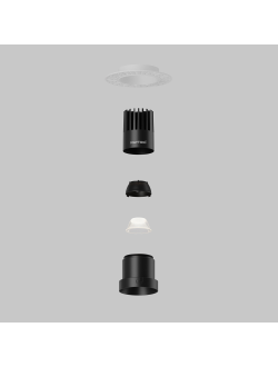 Линза для светильников серии Dip 10Вт 36°, Lens003D35-10W