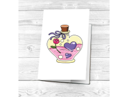 Картхолдер #12 на День влюблённых, 14 февраля