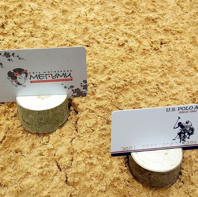 декор витрины, спилы, держатели ценников, экостиль, спилы для декора, спилы для магазина, свадьба