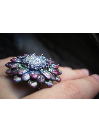 Кольцо &quot;Цветок Галлициниума&quot;