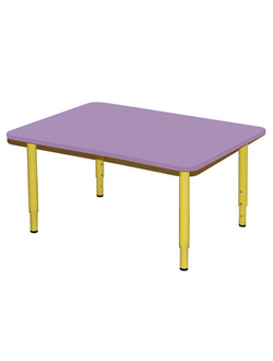 СТОЛ ДЕТСКИЙ ФАНЕРА РЕГУЛИРУЕМЫЙ 72 (1000Х500)