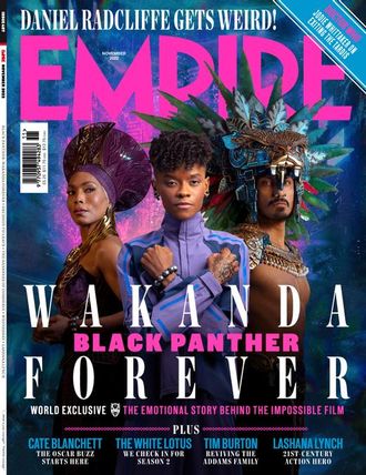 Empire Magazine November 2022 Black Panther Wakanda Forever Cover, Иностранные журналы, Intpressshop