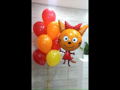 10 шаров на грузе + фигура