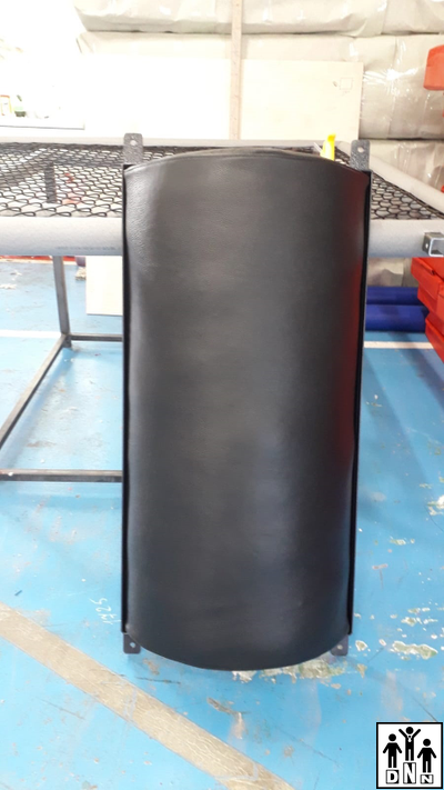 Боксёрская настенная подушка полукруглая 50х100х20