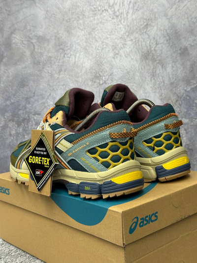 Asics Gel Kahana 8 Brown Blue Gore-Tex Утепленные