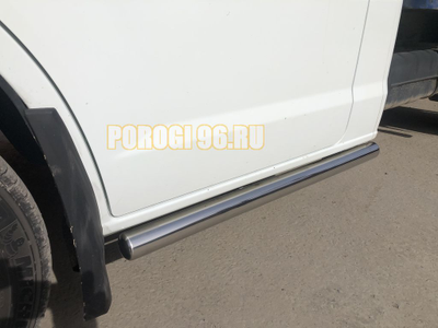 Защита штатного порога d53 для ГАЗель Next (2014-...)