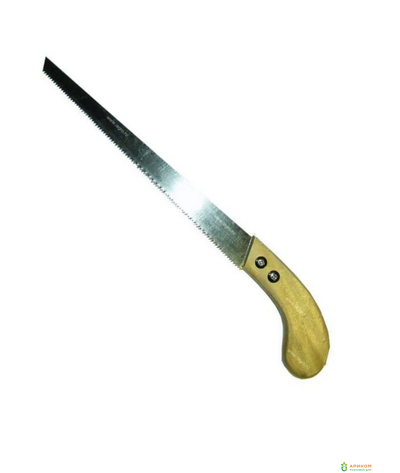 Ножовка прямая 300мм с деревянной ручкой