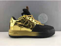 Nike Lunar Force 1 Gold Black (36-40) Арт. 127MA