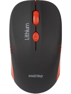 Беспроводная мышь SmartBuy One SBM-344CAG-KR (черно-оранжевая)