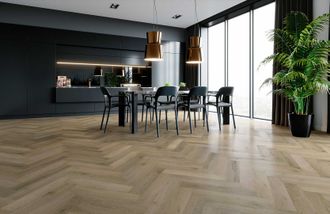 Кварцевый ламинат Fargo Parquet 33-61W935 Дуб Парижский дождь