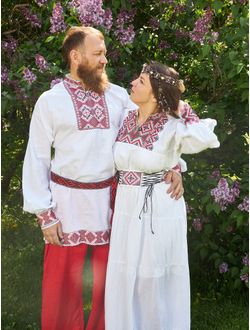 Традиционная рубаха "Дух Ветра"