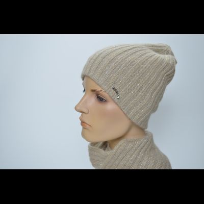 Шапка Vizio 203 CY бежевая