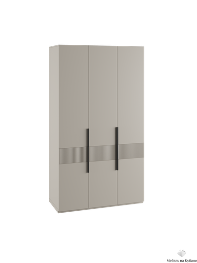 Ника спальный гарнитур модульный мдф бежевый мат-05 / лдсп кашемир + дуб делано