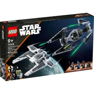 Конструктор LEGO Star Wars Mandalorian Fang Fighter vs. TIE Interceptor 75348