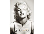 Marilyn Monroe Official Календарь 2016 ИНОСТРАННЫЕ ПЕРЕКИДНЫЕ КАЛЕНДАРИ 2016, Marilyn Monroe Officia