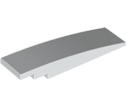 Slope, Curved 8 x 2, White (42918 / 6253935)