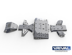Защита ATV Rival 444.6816.2 для CFMOTO X8 2012- (Алюминий) (1120*600*140)