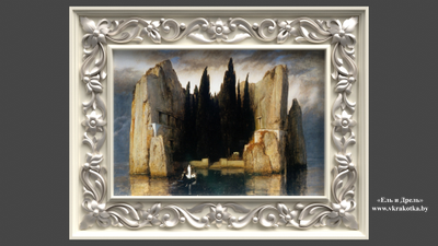 Резная рама. Carved wooden frame