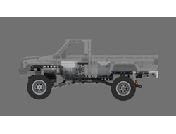 TH10 TOYOTA Hilux ШАССИ Power Functions  - Инструкция по сборке PDF, n/a (TH10)