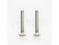 Внешний угол алюминиевый Лука КПл 60-2 Серебро