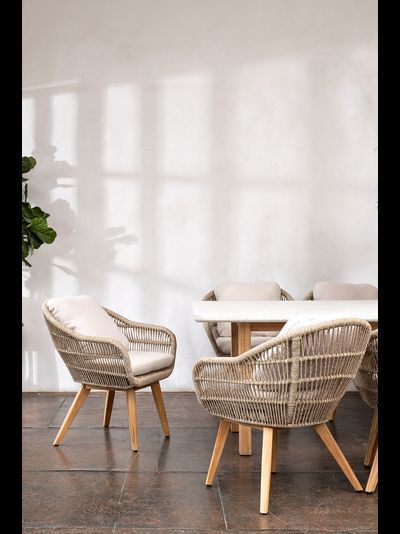 Обеденная группа из тика TALARA L