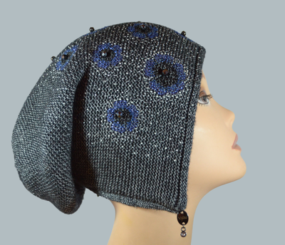 Женская шапка ушанка стразы Сваровски фото шапок Италии Vizio