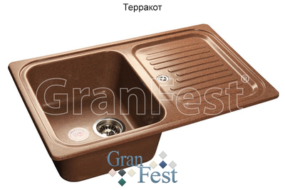 Керамическая мойка Granfest Гранфест GF-S780L
