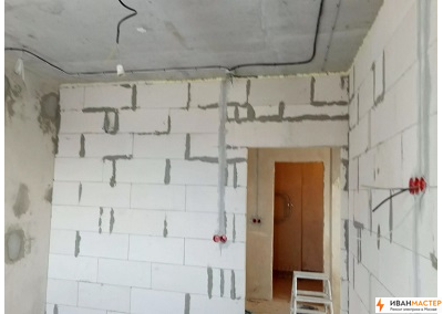 Разводка электрики в квартире в Москве и МО ИВАНМАСТЕР