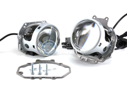 Комплект Biled Hella 3R Professional с рамками для замены штатных ксеноновых / галогенных линз автомобиля Subaru Legacy Outback B13 (2003 - 2006) и B14 (2009-н.в.) на светодиодные