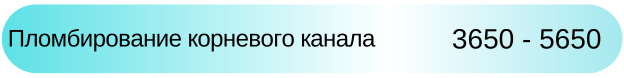 Пломбирование корневого канала цена в Адентал цена