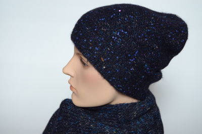 Vizio Collezione шапка и шарф Италия зима 2021 - 2022 фото