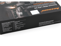 Билед модули Aozoom Mini-Led H4 мини линзы, 6000K, 12V, 35W/45W (комплект, 2шт)